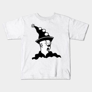 60s Cartoon Clown Kids T-Shirt